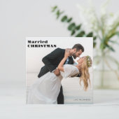 Foto Verheiratet Weihnachten (Stehend Vorderseite)