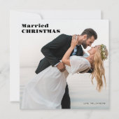 Foto Verheiratet Weihnachten (Vorderseite)