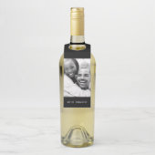 Foto | VERLOBUNG | Flaschenhanger | weiß Flaschenanhänger (Auf Flasche)