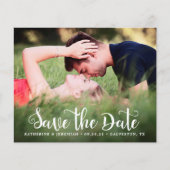 FOTO-Verlobung für Skripte Save the Date (Vorderseite)