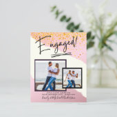 FOTO-VERLOBUNG im HAUSHALT Ankündigung SKRIPT (Stehend Vorderseite)