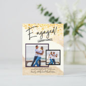 FOTO-VERLOBUNG im HAUSHALT Ankündigung SKRIPT (Stehend Vorderseite)