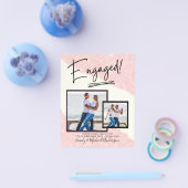 FOTO-VERLOBUNG im HAUSHALT Ankündigung SKRIPT Flyer (Einzeln)