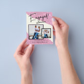 FOTO-VERLOBUNG im HAUSHALT Ankündigung SKRIPT Flyer (Gruppe)