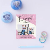 FOTO-VERLOBUNG im HAUSHALT Ankündigung SKRIPT Flyer (Einzeln)