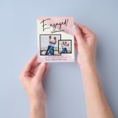 FOTO-VERLOBUNG im HAUSHALT Ankündigung SKRIPT Flyer (Gruppe)