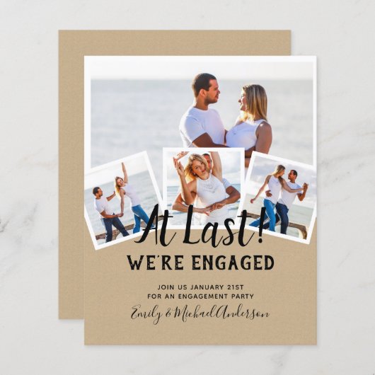 FOTO-VERLOBUNG-QUOTE - FARBEN (Vorne/Hinten)