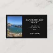 Foto Vermietung Tourismus QR-Code Visitenkarte (Vorderseite)