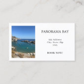 Foto Vermietung Tourismus QR-Code Visitenkarte (Vorderseite)