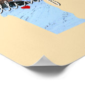 Foto Vermont und Ortsname Poster (Ecke)