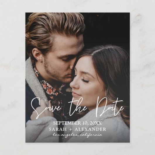 Foto - Vertikal Save the Date (Vorderseite)