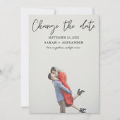 Foto - Vertikale Änderung des Datums - oberster Te Einladung (Vorderseite)