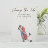 Foto - Vertikale Änderung des Datums - oberster Te Einladung (Stehend Vorderseite)