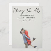 Foto - Vertikale Änderung des Datums - oberster Te Einladung (Vorne/Hinten)