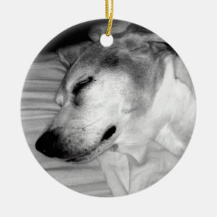 Foto-Verzierung des Hund311-custom Keramik Ornament