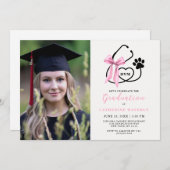 Foto Veterinärschule Einladung (Vorne/Hinten)