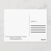 Foto Vielen Dank Benutzerdefinierte Postkarte mit (Rückseite)