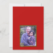 Foto vielen Dank Dankeskarte (Rückseite)