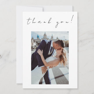 Foto Vielen Dank für Ihre Hochzeit-Karte-Zwillings Einladung