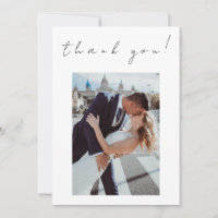 Foto Vielen Dank für Ihre Hochzeitskarte - Zwillin