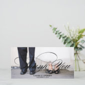 Foto Vielen Dank für Ihre Karte (Stehend Vorderseite)