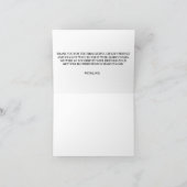 Foto Vielen Dank für Ihre Karte (Innenseite)