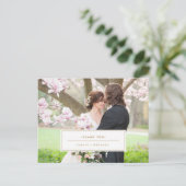 Foto Vielen Dank für Ihre Karte (Stehend Vorderseite)