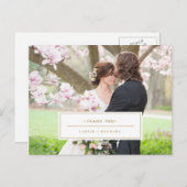 Foto Vielen Dank für Ihre Karte (Vorne/Hinten)