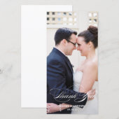 Foto Vielen Dank für Ihre Karte (Vorne/Hinten)