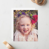 Foto Vielen Dank für Ihre Karte (Vorderseite/Rückseite Beispiel)