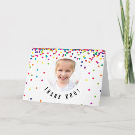 Foto Vielen Dank für Ihre Karte | Rainbow Birthday