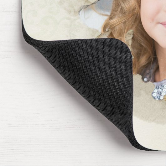 Foto Viktorianisch florale Maus Pad Mousepad (Ecke)