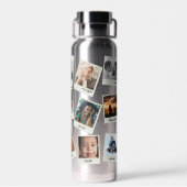 Foto Vintag Snapshots Trinkflasche (Rückseite)