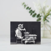 Foto Vintage Chatküche Postkarte (Stehend Vorderseite)