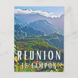 Foto-Vintage-Puffer Postkarte