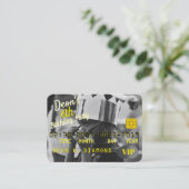 Foto VIP Geburtstagskarte Einladungen (Stehend Vorderseite)