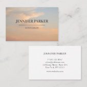 Foto Visitenkarte (Vorne/Hinten)