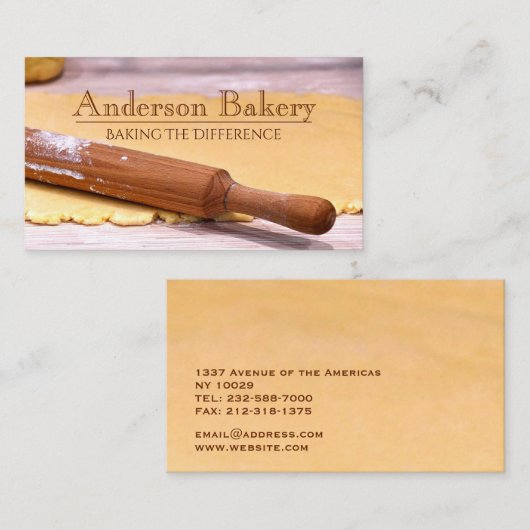 Foto Visitenkarte (Vorne/Hinten)