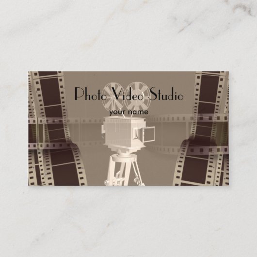 Foto Visitenkarte (Vorderseite)