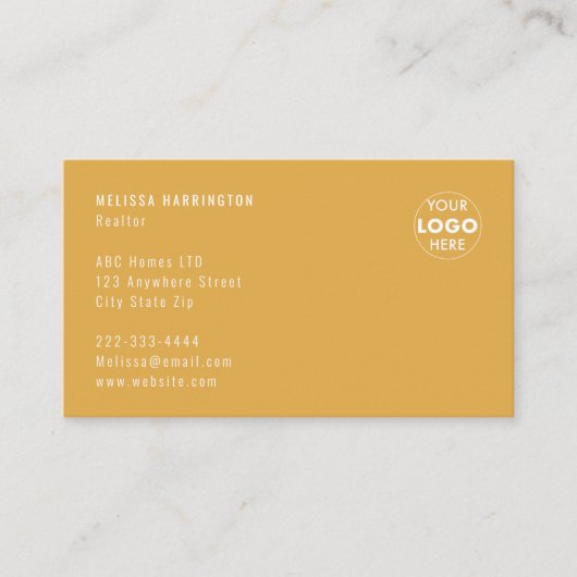 Foto-Visitenkarte |Einfaches benutzerdefiniertes B Visitenkarte (Vorderseite)