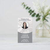 Foto-Visitenkarte für die Steuervorbereitung Visitenkarte (Stehend Vorderseite)