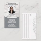 Foto-Visitenkarte für die Steuervorbereitung Visitenkarte (Vorne/Hinten)