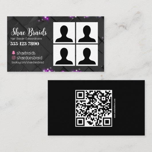 Foto-Visitenkarte Visitenkarte (Vorne/Hinten)