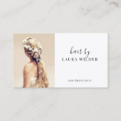 Foto-Visitenkarte Visitenkarte (Vorderseite)