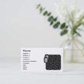 Foto-Visitenkarten für Militärhunde Visitenkarte (Stehend Vorderseite)