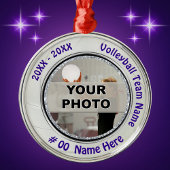 Foto Volleyball Ornamente Personalisierte Teamgesc