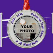 Foto Volleyball Ornamente Personalisierte Teamgesc