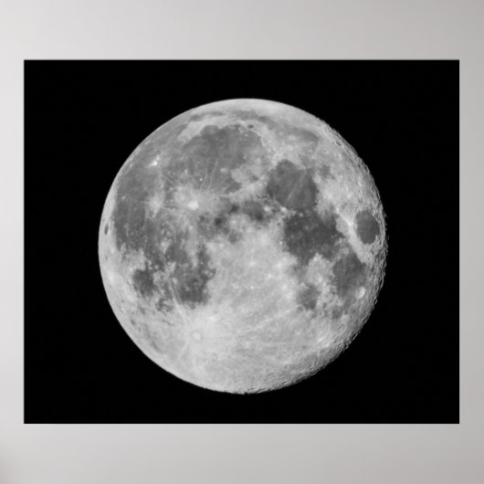 Foto - Vollmond Poster (Vorne)