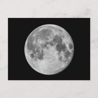 Foto - Vollmond Postkarte
