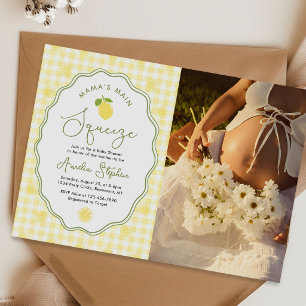 Foto vom Baby Shower 'Lemon Mama's Main Squeeze' Einladung
